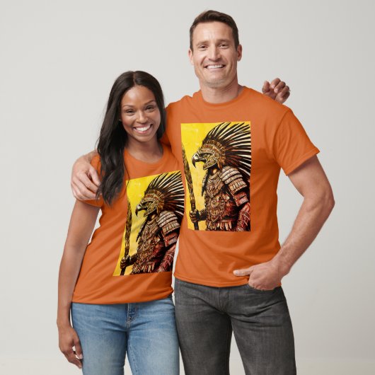 Aztec Eagle Warrior T-shirt - ingewikkeld Tattoo (Unisex)