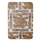 Aztec Eagle Warrior Tribal Oude kunst Badmat (Voorkant Verticaal)