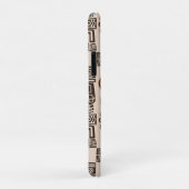 Aztec Eagle Warrior Tribal Oude kunst Case-Mate iPhone Case (Achterkant/rechts)