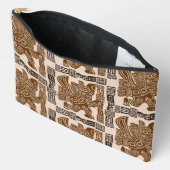 Aztec Eagle Warrior Tribal Oude kunst Etui (Open)