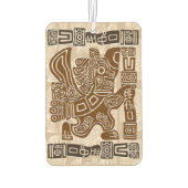 Aztec Eagle Warrior Tribal Oude kunst Luchtverfrisser (Achterkant)