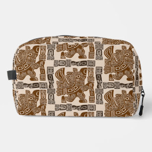 Aztec Eagle Warrior Tribal Oude kunst Toilettasje