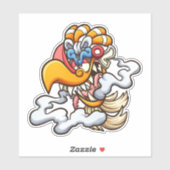 Aztec Ehecatl Sticker (Vel)