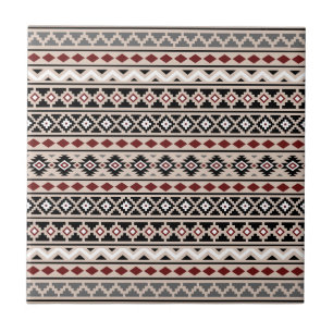 Aztec Essence II Ptn Black White Grey Sand Tegeltje