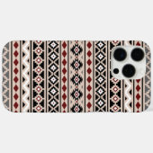 Aztec Essence II PTN Zwart Wit Grijs Rood Zand Case-Mate iPhone Case (Achterkant (horizontaal))