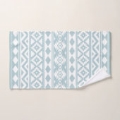 Aztec Essence Ptn III b Canard Oeuf Bleu & Blanc (Serviette à main)