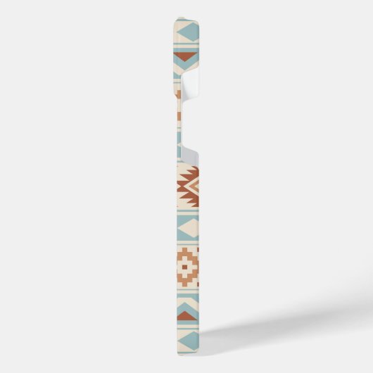 Aztec Essence Ptn III b Crème Terracottas Bleues (Côté gauche)