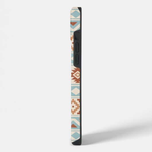 Aztec Essence Ptn III b Crème Terracottas Bleues (Côté gauche)