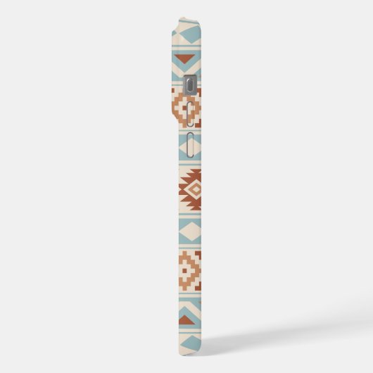 Aztec Essence Ptn III b Crème Terracottas Bleues (Côté gauche)