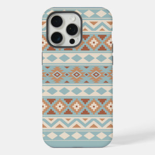 Aztec Essence Ptn IIIb Blauwe Crème Terracotta's iPhone 15 Pro Max Hoesje