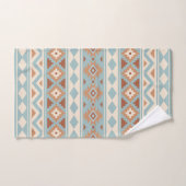 Aztec Essence Ptn IIIb Blue Cream Terracottas (Serviette à main)