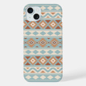 Aztec Essence Ptn IIIb Blue Cream Terracottas (Verso)