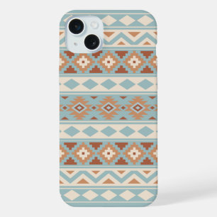 Aztec Essence Ptn IIIb Blue Cream Terracottas