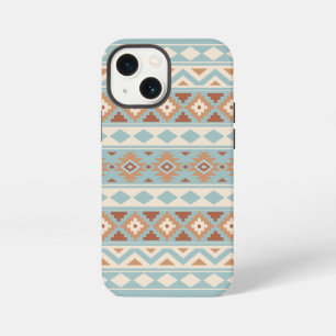 Aztec Essence Ptn IIIb Blue Cream Terracottas iPhone 13 Mini Hoesje
