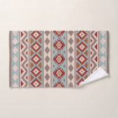 Aztec Essence Ptn IIIb Taupe Blue Crm Terracottas Handdoeken (Handdoek)