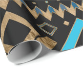 Aztec Ethnic Pattern Art Cadeaupapier (Rol Hoek)