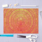 Aztec Flower Mandala Tissuepapier (Craft)