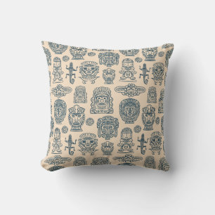 Aztec Geïnspireerd patroon Kussen
