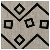 Aztec Geometric Abstract Pattern Stof (Close Up)