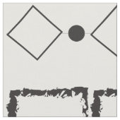 Aztec Geometric Abstract Pattern Stof (Close Up)