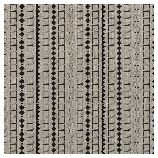Aztec Geometric Abstract Pattern Stof (Swatch)
