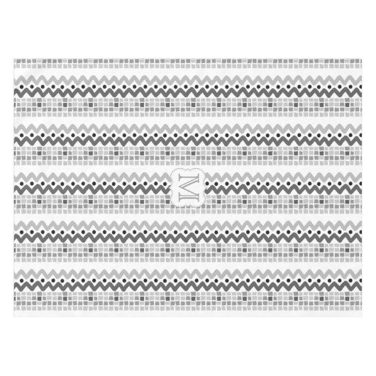 Aztec Geometric Abstract Pattern Tafelkleed (Voorkant (Horizontaal))