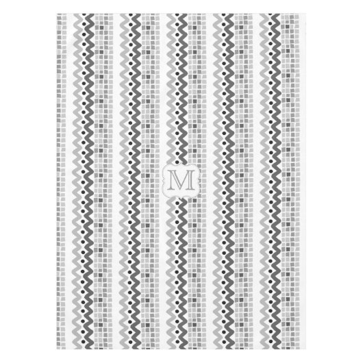 Aztec Geometric Abstract Pattern Tafelkleed (Voorkant)