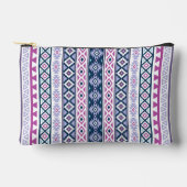 Aztec gestileerd (V) PTN roze paars blauw wit Etui (Voorkant)