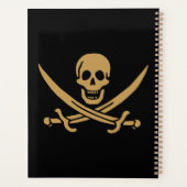 Aztec Gold Crâne et cutlass Pirate Calico Jack (Dos)