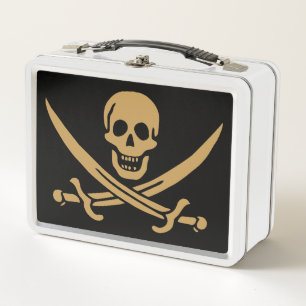 Aztec Gouden Schedel & Cutlass Piraat Calico Jack