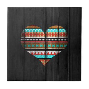 Aztec hart tegeltje