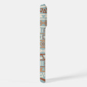 Aztec Influence Motif Crème Bleue Terracottas (Côté droit)