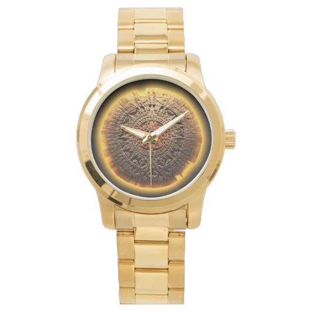 Aztec-kalender Horloge (Voorkant)