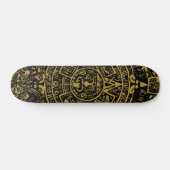 Aztec-kalender Skateboard (Horizontaal)
