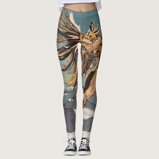 Aztec-Leggings Leggings (Voorkant)