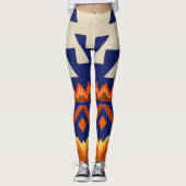 Aztec-Leggings Leggings (Voorkant)