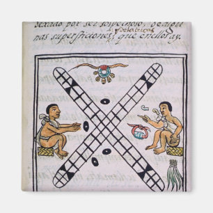 Aztec mannen gokken Patoli Magneet