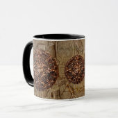 AZTEC MAYAN SUN CALENDRIER Cadeau Mug (Devant gauche)