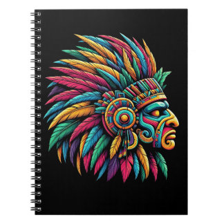 Aztec Mayan Warrior profiel Notitieboek