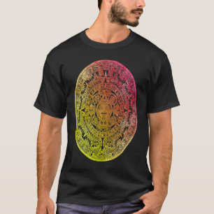 Aztec Mayas Aztec Agenda Mexico Geschiedenis T-shirt
