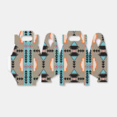 Aztec Mexican Geometric Pattern Bedankdoosjes (Uitgevouwen)