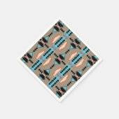 Aztec Mexican Geometric Pattern Servet (Hoek)