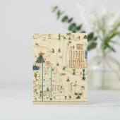 Aztec Mexico Valley 2 Briefkaart (Staand voorkant)