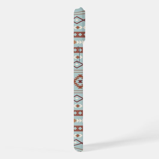 Aztec Mixte Motif Motif Rusts Crème Bleu (Côté droit)