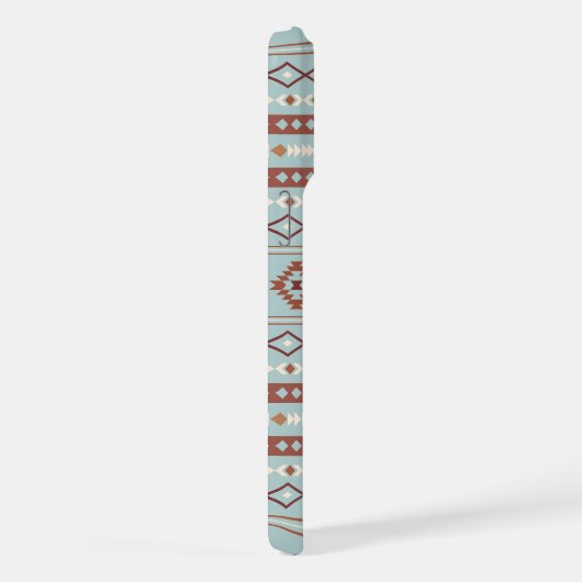 Aztec Mixte Motif Motif Rusts Crème Bleu (Côté droit)