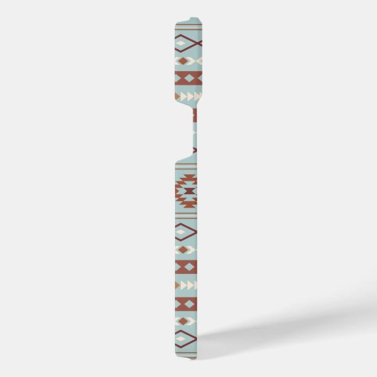 Aztec Mixte Motif Motif Rusts Crème Bleu (Côté droit)