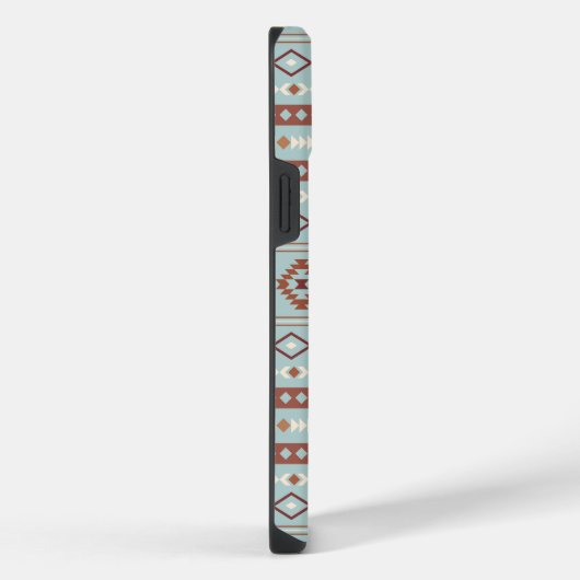 Aztec Mixte Motif Motif Rusts Crème Bleu (Côté droit)