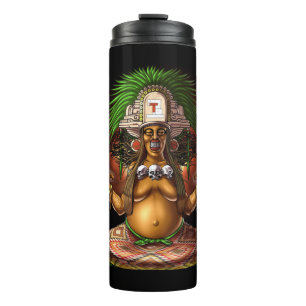 Aztec Mythology Deity Cihuateteo Thermosbeker