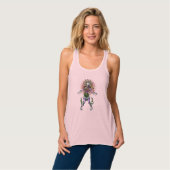 Aztec Mythology Deity Tzitzimitl Tanktop (Volledige Voorkant)