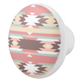 Aztec Native American Design Keramische Knop (Rechts)